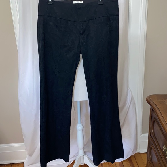 billy blues bootleg damask black pants - Picture 1 of 4